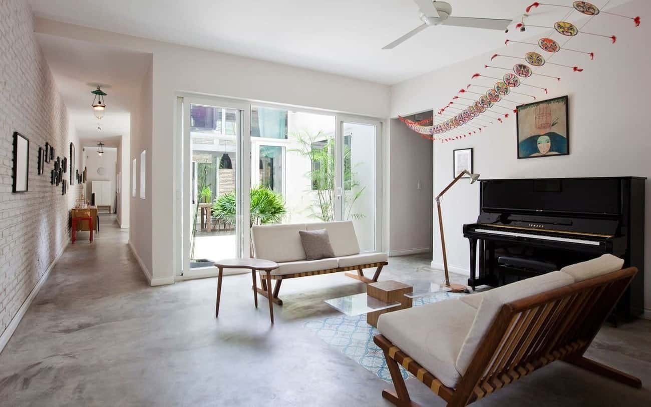 Thiết kế nội thất biệt thự mini - Nội Thất Đương Đại
