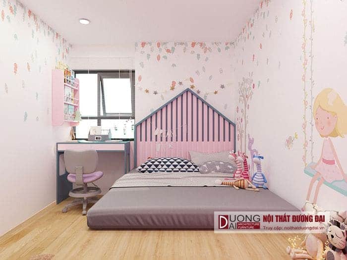 Thiết kế phòng ngủ cho bé đầy ngộ nghĩnh và đáng yêu