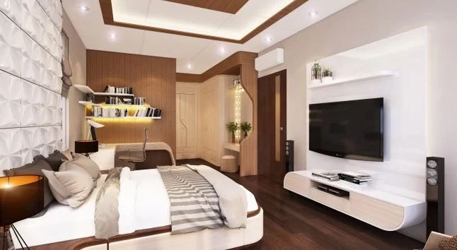 Thiết Kế Kiến Trúc Nhà 4 Tầng 145m2 Kết Hợp Kinh Doanh & Văn Phòng |Nội Thất Đương Đại Thiết Kế Kiến Trúc Nhà 4 Tầng 145m2 Kết Hợp Kinh Doanh & Văn Phòng |Nội Thất Đương Đại