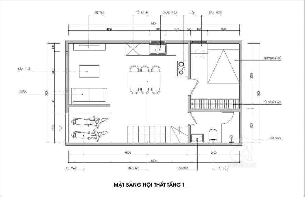 Tư Vấn Thiết Kế Kiến Trúc Nhà Ống 43m2 Chống Ngập Nước Mùa Hè |Nội Thất Đương Đại Tư Vấn Thiết Kế Kiến Trúc Nhà Ống 43m2 Chống Ngập Nước Mùa Hè |Nội Thất Đương Đại