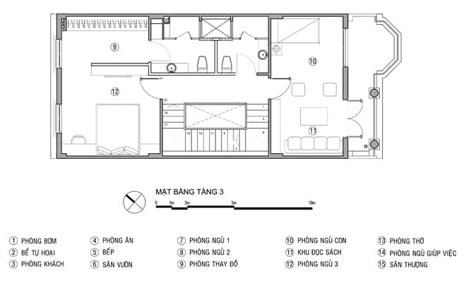 Nhà Lệch Tầng 6x20m Và Phương Án Bố Trí Tiện Đủ Đường