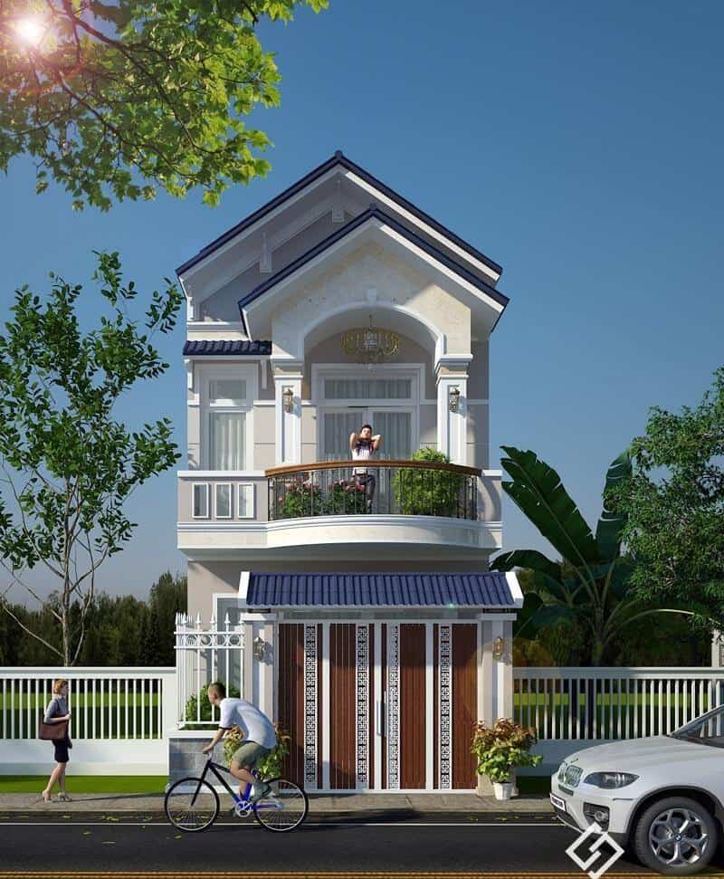 Xây nhà mái Thái rộng rãi với 300 triệu