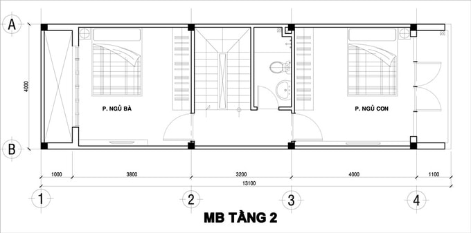 Thiết Kế Nhà Ống 3 Tầng 4x12m Không Thể Bỏ Lỡ