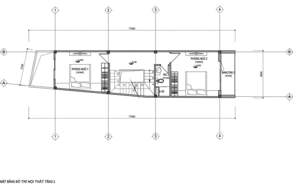 Thiết Kế Nhà Ống 30m2 Dù Chật Nhưng Vẫn Tiện Lợi Đủ Đường