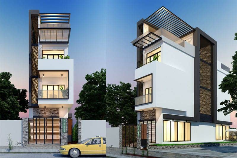 Thiết Kế Nhà Ống 30m2 Dù Chật Nhưng Vẫn Tiện Lợi Đủ Đường