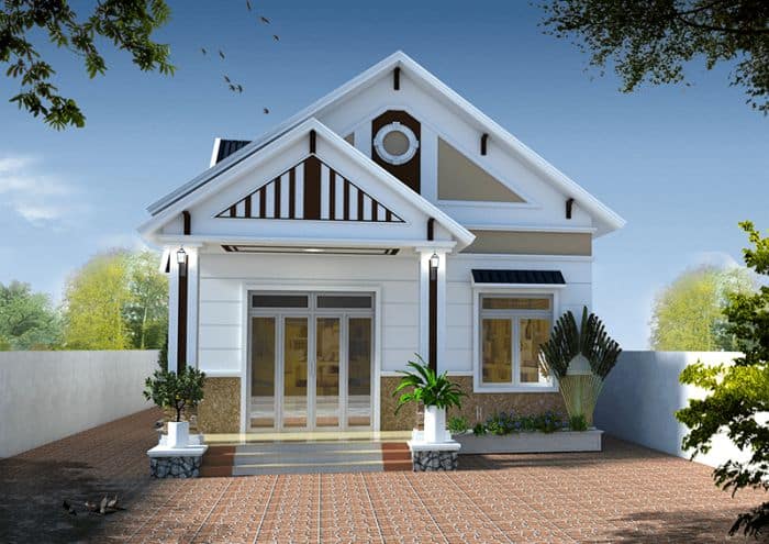 Mẫu Nhà Cấp 4 120m2 3 Phòng Ngủ 1 Thờ Đẹp Và Sang Trọng Nhất