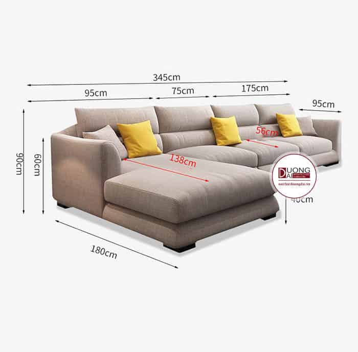 Sofa Phòng Khách Chữ L- SKYGN1004
