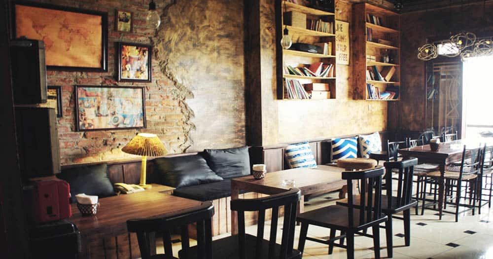 Thiết kế quán cà phê mang nét hoài cổ 