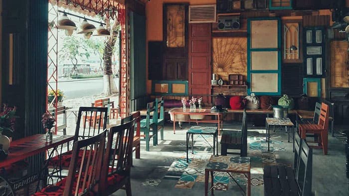 Mẫu thiết kế quán cafe mang đậm nét Vintage đầy thi vị