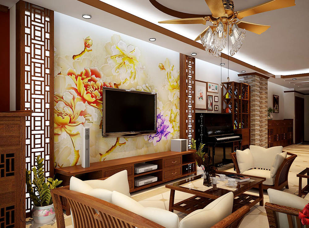 Những hoa văn Kỷ Hà mang đến nét đẹp tinh tế cho không gian