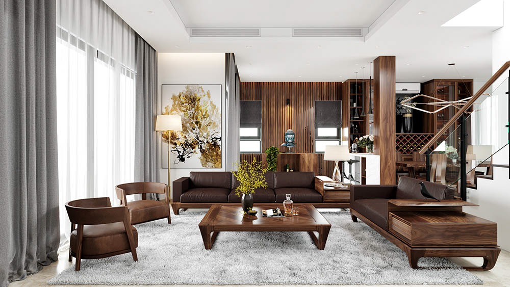Kiểu dáng sofa phổ biến trong những căn nhà hiện đại