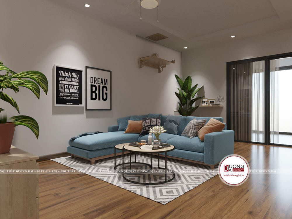 Ánh sáng là yếu tố cần lưu ý khi phối màu nội thất