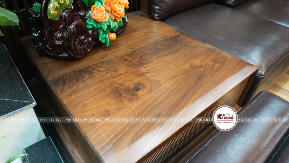 Vân gỗ cũng là cách nhận biết gỗ óc chó đơn giản mà chính xác