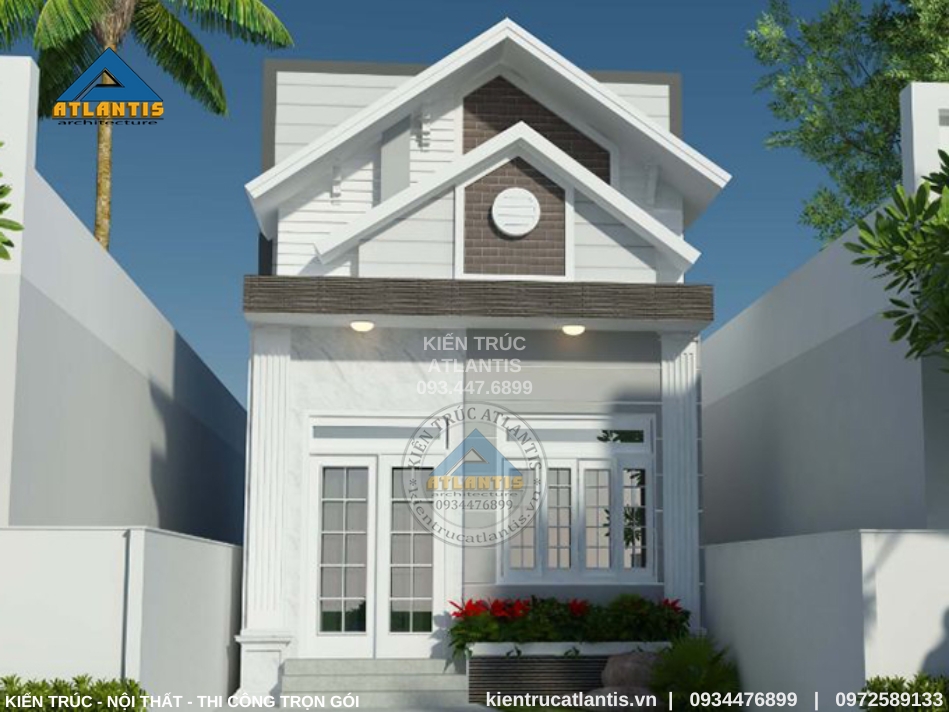 15 Mẫu Nhà Tầng Rưỡi Đẹp Bất Ngờ Khi Thiết Kế  Xây Dựng