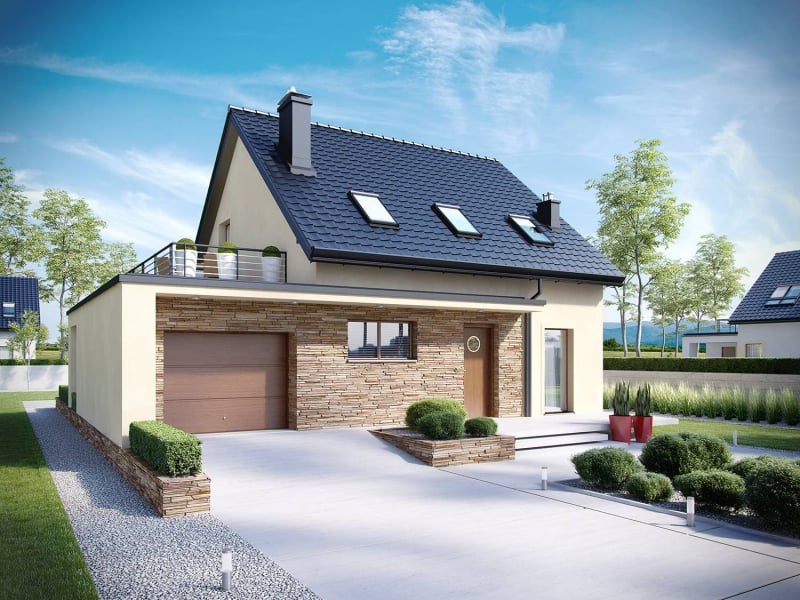 Nhà Mái Thái 2 Phòng Ngủ Được Xây Dựng Nhiều Nhất Ở Quê