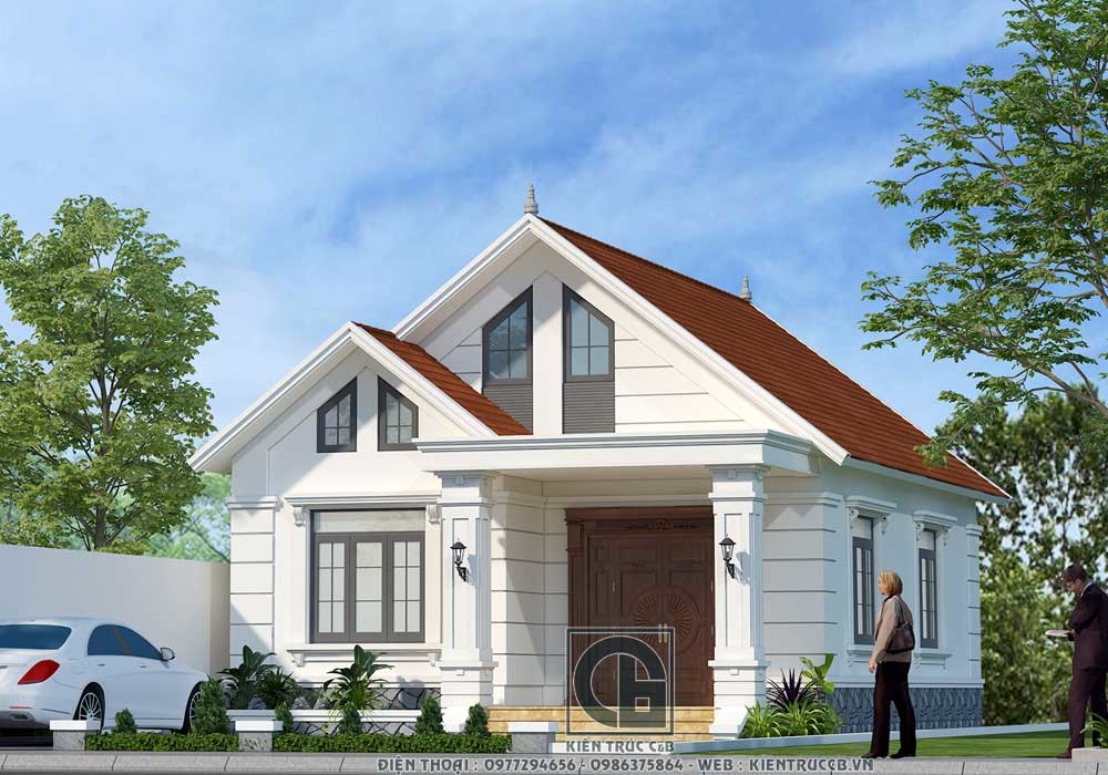 Thiết Kế Nhà 1 Tầng 70m2 |8 Mẫu Khiến Hàng Xóm Ngây Ngất