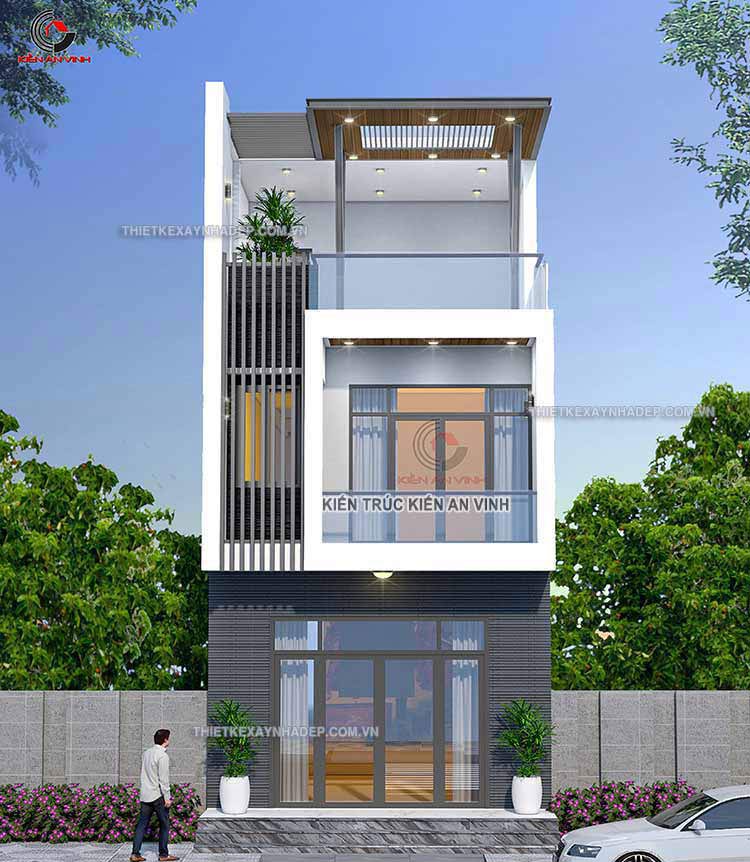 Thiết Kế Nhà 2 Tầng 5x12m Diện Tích 60m2 Đẹp Mà Tiết Kiệm