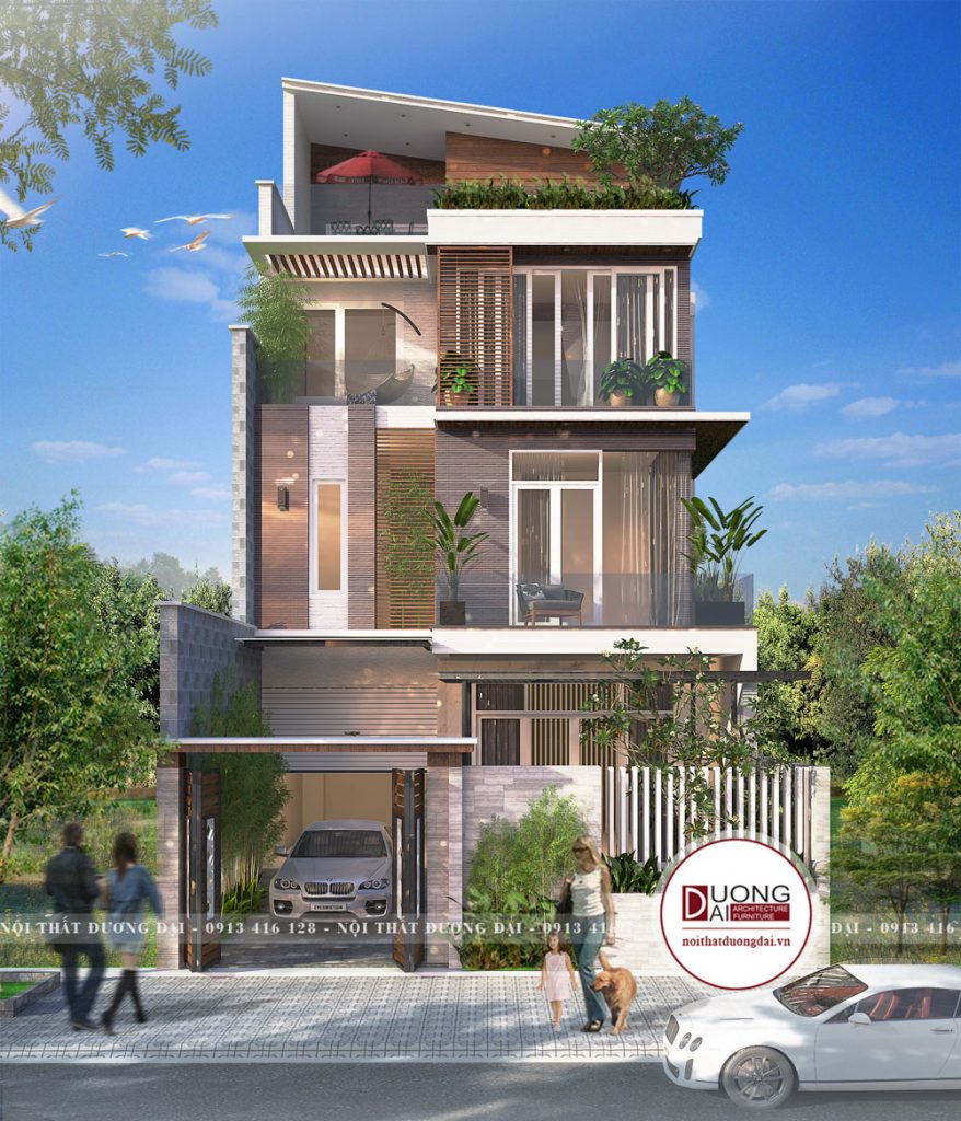 Thiết kế nhà ống 7,5x20m | CĐT: Anh Sơn Hòa Khánh – Đà Nẵng