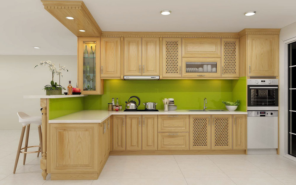 Tủ Bếp Gỗ Tần Bì Có Tốt Không? Báo Giá Tủ Bếp Gỗ Tần Bì